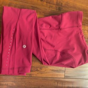 ❤️❤️Sold sold❤️❤️❤️Lululemon swift speed high rise crop leggings